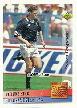 Sticker Duncan Ferguson - World Cup USA 1994. Preview Italian/Spanish n. 127 - Upper Deck