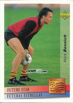 Sticker Mark Bosnich - World Cup USA 1994. Preview Italian/Spanish n. 128 - Upper Deck