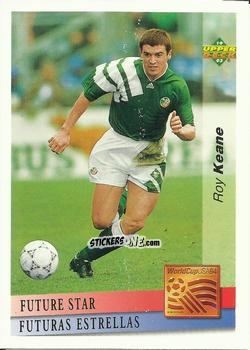 Sticker Roy Keane - World Cup USA 1994. Preview Italian/Spanish n. 133 - Upper Deck