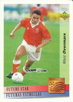 Sticker Marc Overmars - World Cup USA 1994. Preview Italian/Spanish n. 134 - Upper Deck