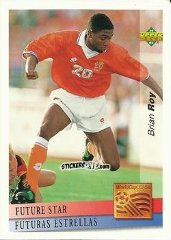 Sticker Bryan Roy - World Cup USA 1994. Preview Italian/Spanish n. 136 - Upper Deck