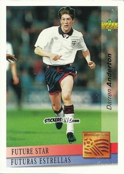 Cromo Darren Anderton - World Cup USA 1994. Preview Italian/Spanish n. 138 - Upper Deck