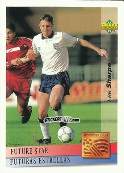 Cromo Lee Sharpe - World Cup USA 1994. Preview Italian/Spanish n. 144 - Upper Deck