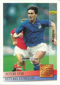 Sticker Dino Baggio - World Cup USA 1994. Preview Italian/Spanish n. 148 - Upper Deck