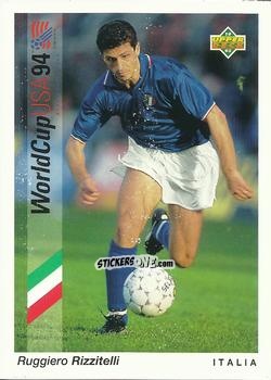 Cromo Ruggiero Rizzitelli - World Cup USA 1994. Preview Italian/Spanish n. 188 - Upper Deck