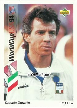 Cromo Daniele Zoratto - World Cup USA 1994. Preview Italian/Spanish n. 198 - Upper Deck