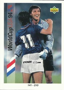 Cromo Checklist 141-210 - World Cup USA 1994. Preview Italian/Spanish n. 200 - Upper Deck