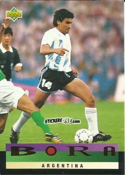 Figurina Argentina - World Cup USA 1994. Preview Italian/Spanish n. 201 - Upper Deck