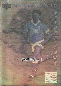Sticker Ruud Gullit - World Cup USA 1994. Preview Italian/Spanish n. WSH1 - Upper Deck
