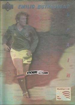 Sticker Emilio Butragueno - World Cup USA 1994. Preview Italian/Spanish n. WSH7 - Upper Deck