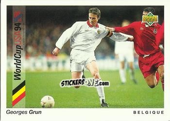 Sticker Georges Grun - World Cup USA 1994. Preview Italian/Spanish n. 19 - Upper Deck