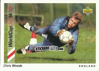 Cromo Chris Woods - World Cup USA 1994. Preview Italian/Spanish n. 25 - Upper Deck