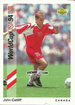 Sticker John Catliff - World Cup USA 1994. Preview Italian/Spanish n. 37 - Upper Deck