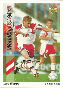 Sticker Lars Elstrup - World Cup USA 1994. Preview Italian/Spanish n. 48 - Upper Deck
