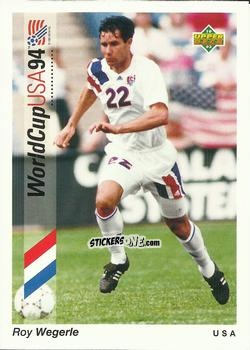 Sticker Roy Wegerle - World Cup USA 1994. Preview Italian/Spanish n. 55 - Upper Deck