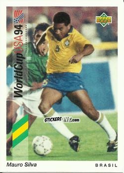 Sticker Mauro Silva - World Cup USA 1994. Preview Italian/Spanish n. 73 - Upper Deck