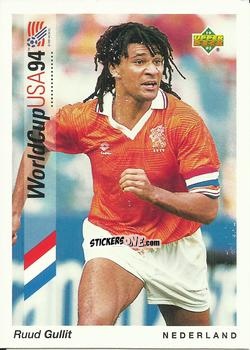Sticker Ruud Gullit - World Cup USA 1994. Preview Italian/Spanish n. 76 - Upper Deck