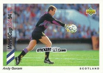 Sticker Andy Goram - World Cup USA 1994. Preview Italian/Spanish n. 95 - Upper Deck