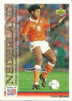 Sticker Frank Rijkaard - World Cup USA 1994. Preview Italian/Spanish n. 108 - Upper Deck