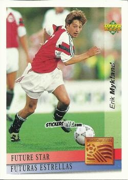 Sticker Erik Mykland - World Cup USA 1994. Preview Italian/Spanish n. 139 - Upper Deck