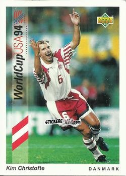 Sticker Kim Christofte - World Cup USA 1994. Preview Italian/Spanish n. 149 - Upper Deck