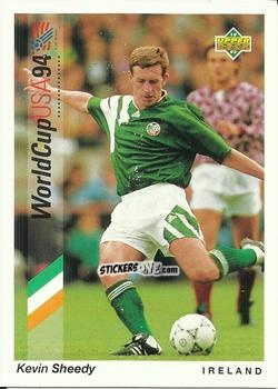 Sticker Kevin Sheedy - World Cup USA 1994. Preview Italian/Spanish n. 150 - Upper Deck