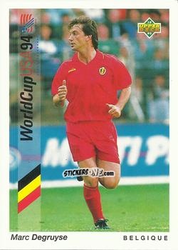 Sticker Marc Degruyse - World Cup USA 1994. Preview Italian/Spanish n. 164 - Upper Deck
