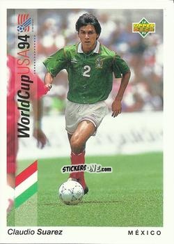 Sticker Claudio Suarez - World Cup USA 1994. Preview Italian/Spanish n. 172 - Upper Deck