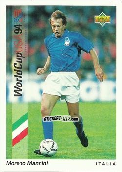 Sticker Moreno Mannini - World Cup USA 1994. Preview Italian/Spanish n. 177 - Upper Deck