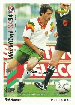Sticker Rui Aguas - World Cup USA 1994. Preview Italian/Spanish n. 181 - Upper Deck