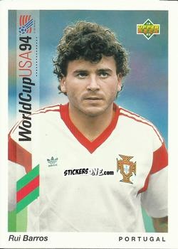 Sticker Rui Barros - World Cup USA 1994. Preview Italian/Spanish n. 189 - Upper Deck
