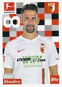 Cromo Rani Khedira - German Football Bundesliga 2018-2019 - Topps