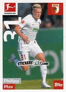 Sticker Philipp Max - German Football Bundesliga 2018-2019 - Topps