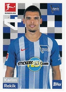 Sticker Karim Rekik - German Football Bundesliga 2018-2019 - Topps