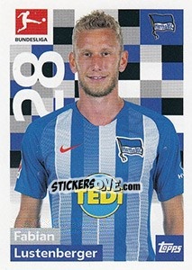 Sticker Fabian Lustenberger - German Football Bundesliga 2018-2019 - Topps