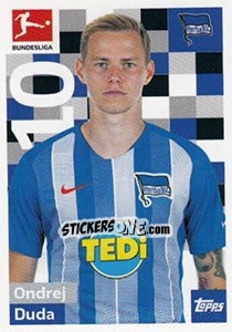 Figurina Ondrej Duda - German Football Bundesliga 2018-2019 - Topps