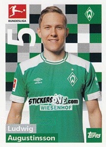 Sticker Ludwig Augustinsson - German Football Bundesliga 2018-2019 - Topps