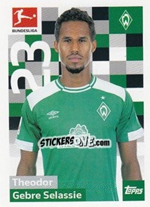 Cromo Theodor Gebre Selassie - German Football Bundesliga 2018-2019 - Topps