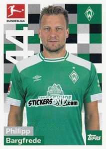 Figurina Philipp Bargfrede - German Football Bundesliga 2018-2019 - Topps