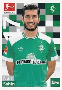 Sticker Nuri Sahin - German Football Bundesliga 2018-2019 - Topps