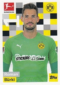 Sticker Roman Bürki - German Football Bundesliga 2018-2019 - Topps