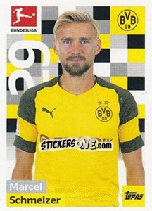 Figurina Marcel Schmelzer - German Football Bundesliga 2018-2019 - Topps