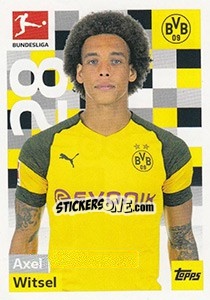 Sticker Axel Witsel - German Football Bundesliga 2018-2019 - Topps