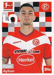 Sticker Kaan Ayhan - German Football Bundesliga 2018-2019 - Topps