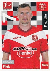 Sticker Oliver Fink - German Football Bundesliga 2018-2019 - Topps