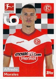 Sticker Alfredo Morales - German Football Bundesliga 2018-2019 - Topps