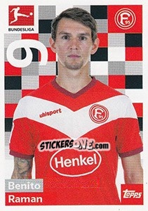 Sticker Benito Raman - German Football Bundesliga 2018-2019 - Topps