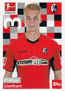 Sticker Philipp Lienhart - German Football Bundesliga 2018-2019 - Topps
