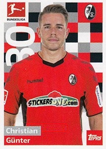 Cromo Christian Günter - German Football Bundesliga 2018-2019 - Topps