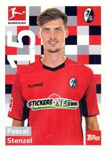 Sticker Pascal Stenzel - German Football Bundesliga 2018-2019 - Topps